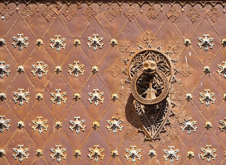 Porta de la Catedral de Tarragona.