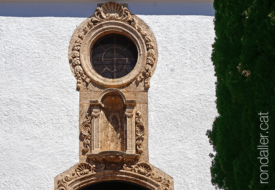 Església de l'Esperança de s'Agaró. Portalada barroca.