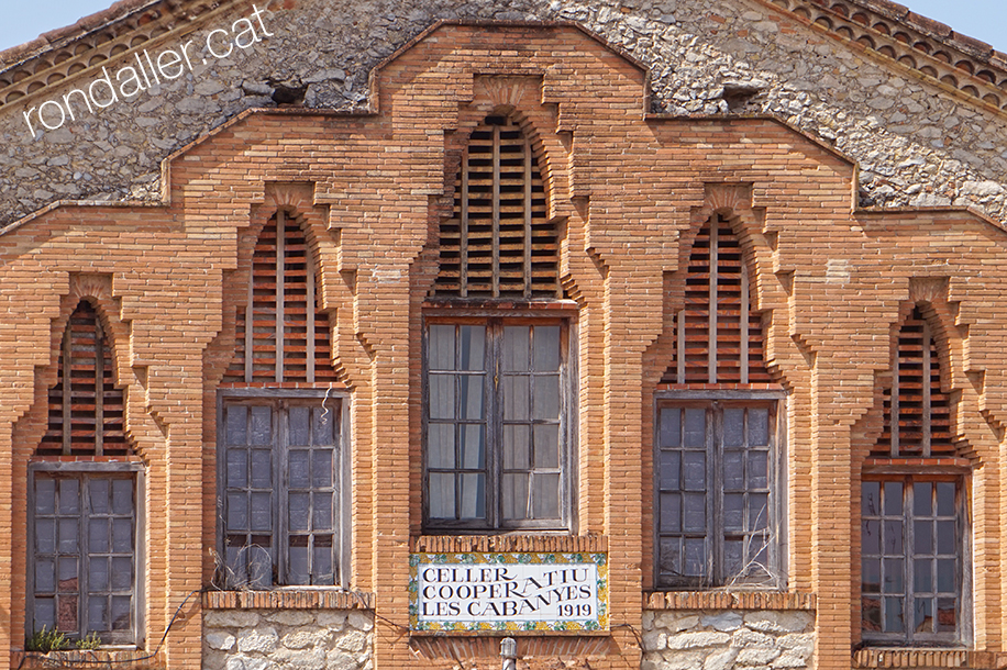 Detall del Celler Cooperatiu projectat per Cèsar Martinell.