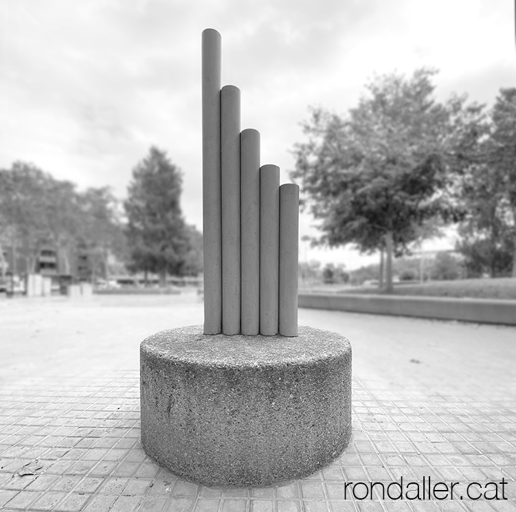 Monument anònim al barri de Sant Roc.